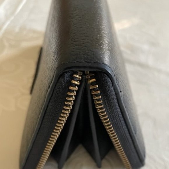 Kate Spade Grove Street Neda Black Leather Zip Around Wallet - Picture 8 of 12